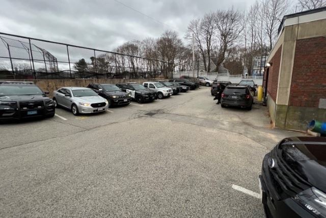 Current Police Parking Lot