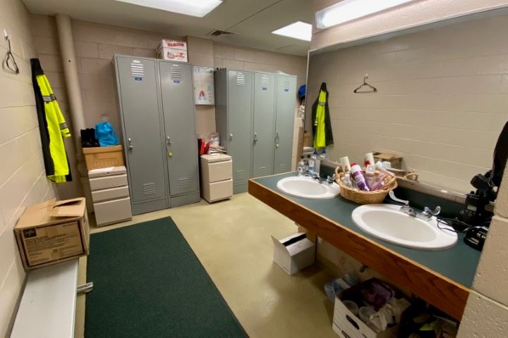 Current Police Female Locker Room