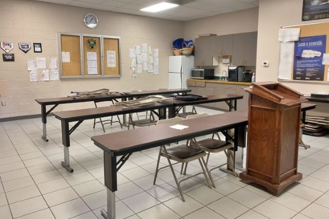 Current Squad Room Front View