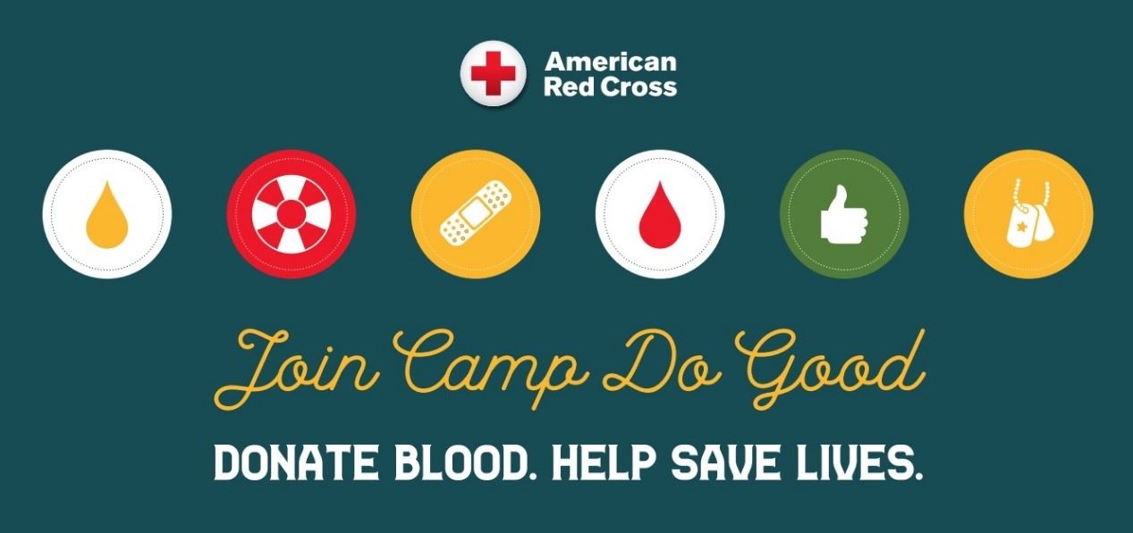 Red Cross Blood Drive Join Camp Do Good