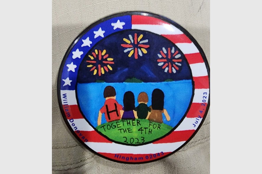 4th of July Parade Button