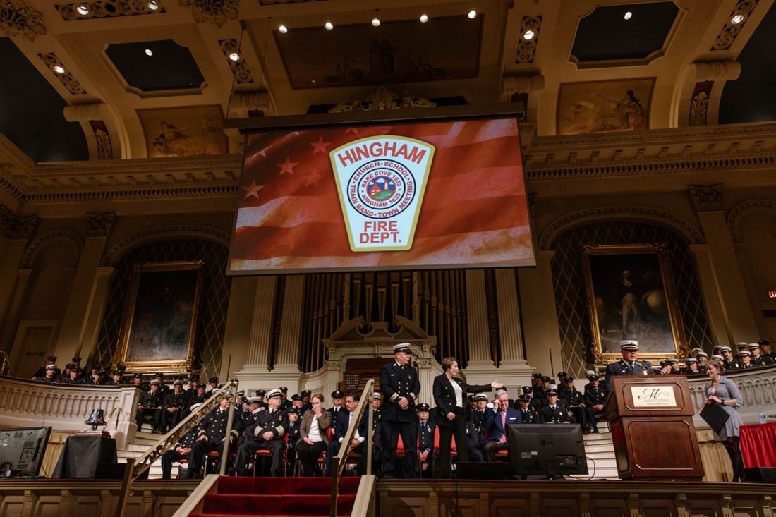 HFD Honored as Firefighter of the Year