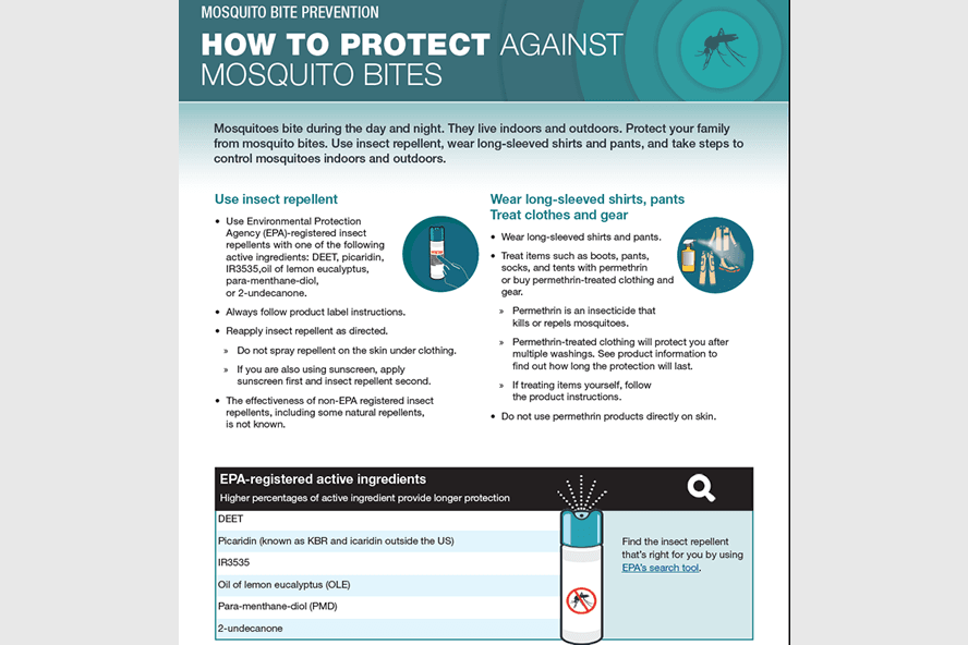 Mosquito bite prevention How To Protect Against Mosquito Bites