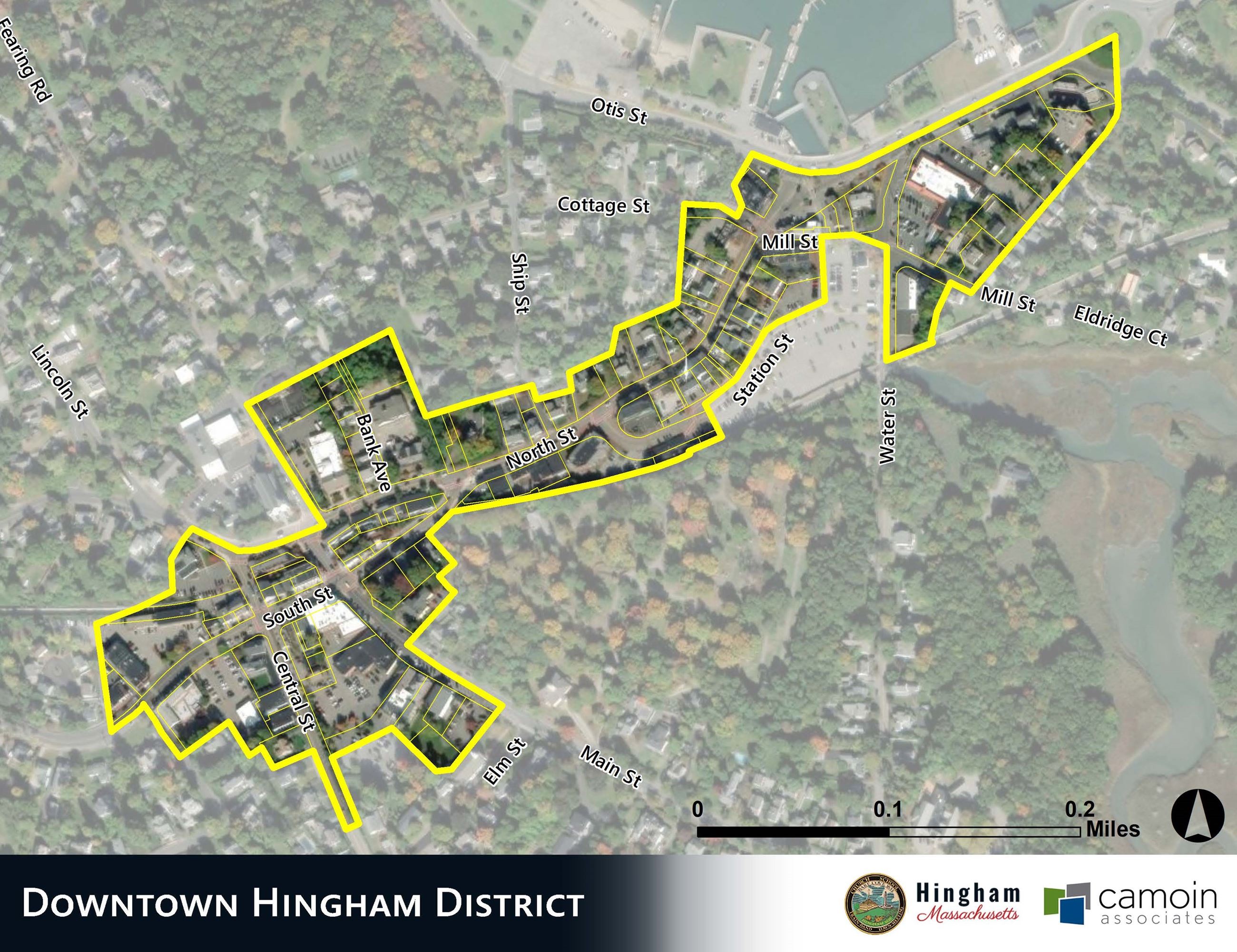 Hingham Square Map