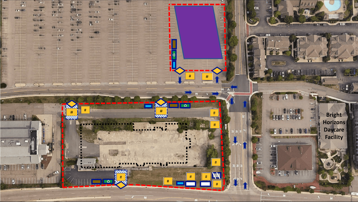 Map of new Public Safety Facility Site